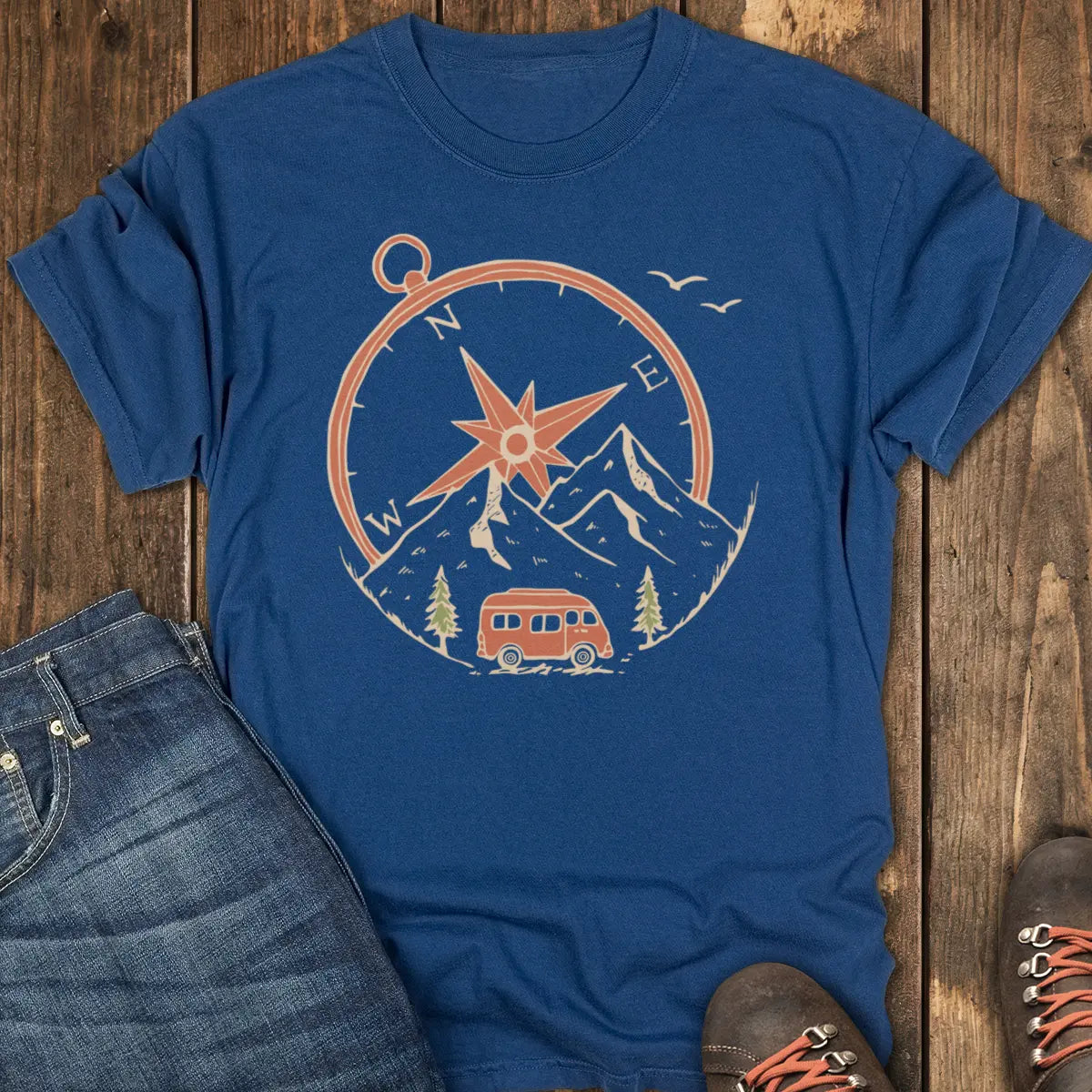 Scenic Route Tee - Navy