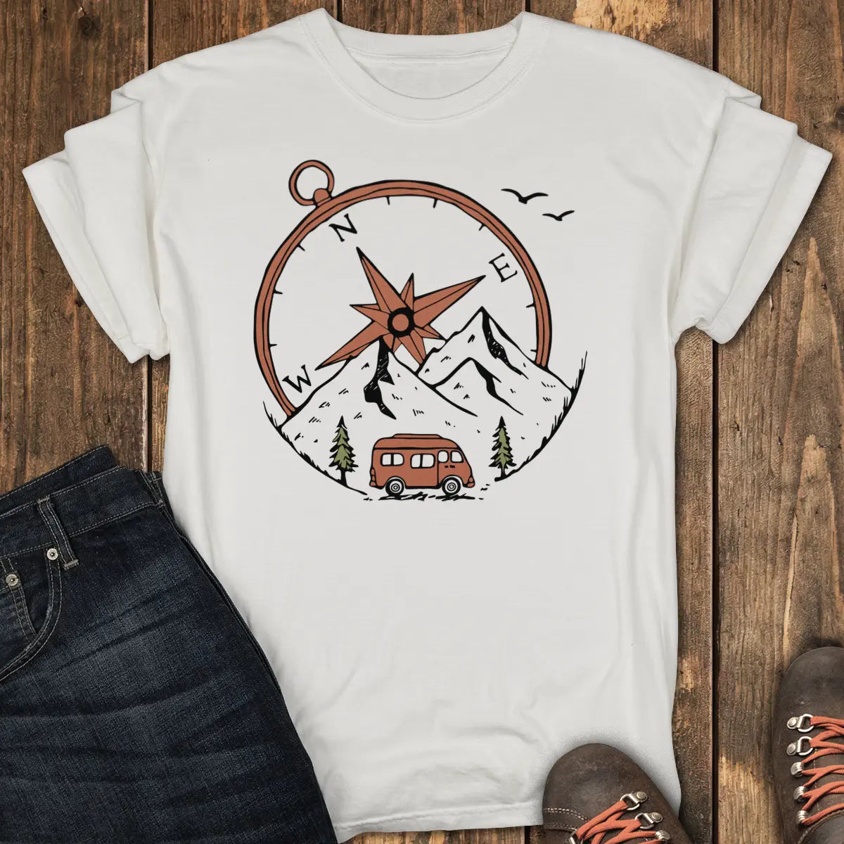 Scenic Route Tee - White