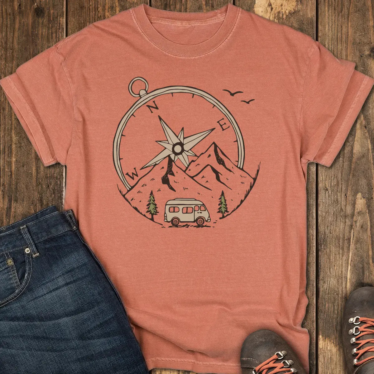 Scenic Route Tee - Yam