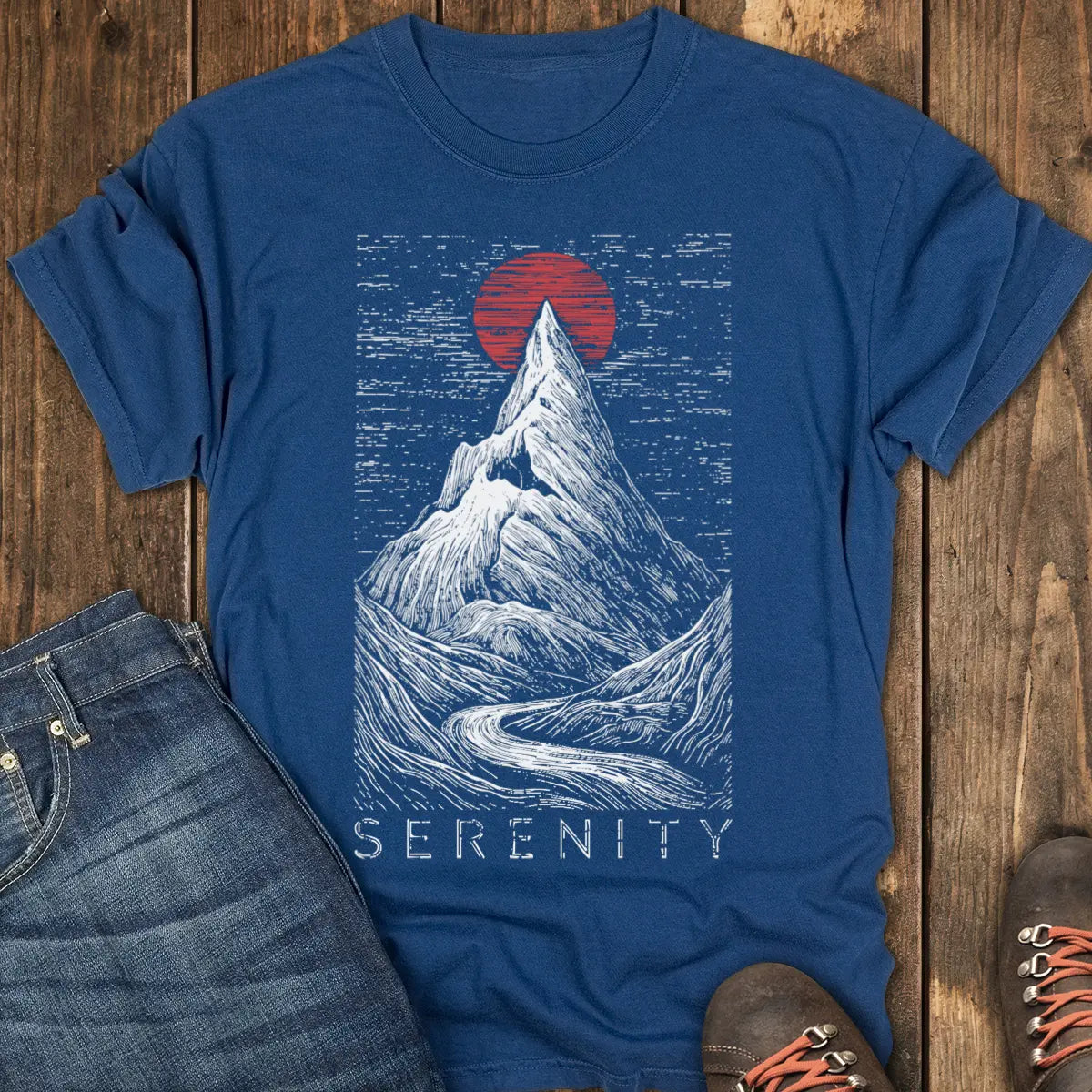 Serenity Tee - Navy