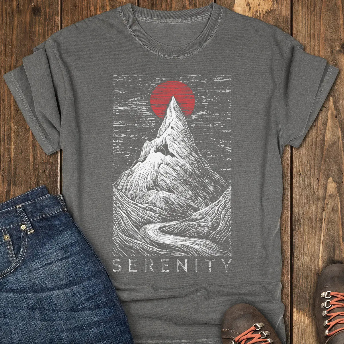 Serenity Tee - Pepper