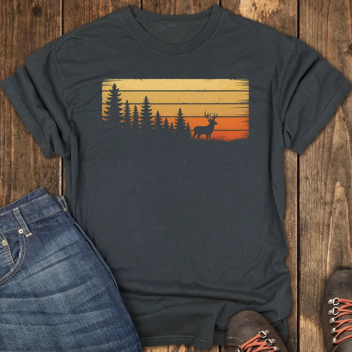 Silent Dawn Tee - Black