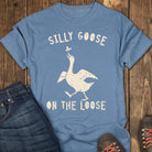 Silly Goose Tee - Blue Jean