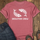 Skeleton Crew Tee - Crimson