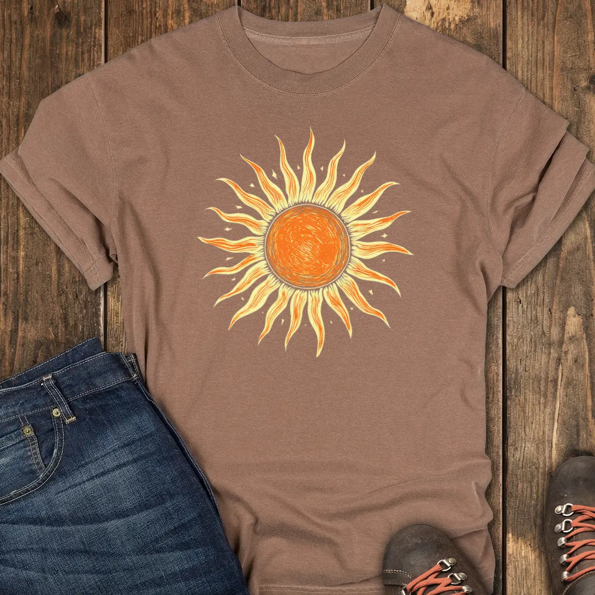 Skyline Wanderer Tee - Espresso