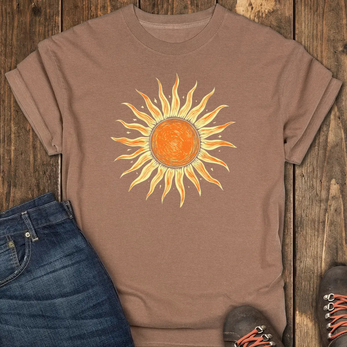 Skyline Wanderer Tee - Espresso