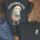 Sloth Hiking Club Tee - Black