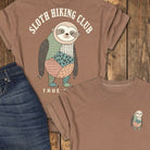 Sloth Hiking Club Tee - Espresso