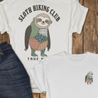 Sloth Hiking Club Tee - White