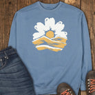 Slow Morning Sweatshirt - Blue Jean