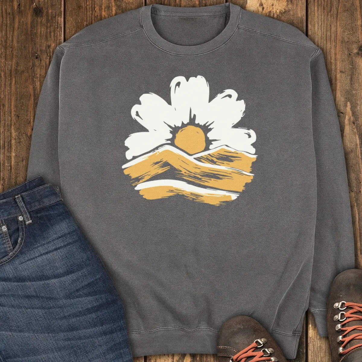Slow Morning Sweatshirt - Pepper