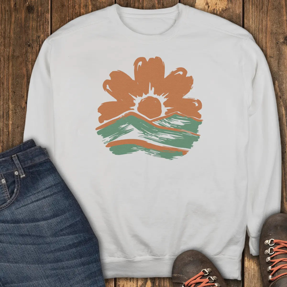 Slow Morning Sweatshirt - White