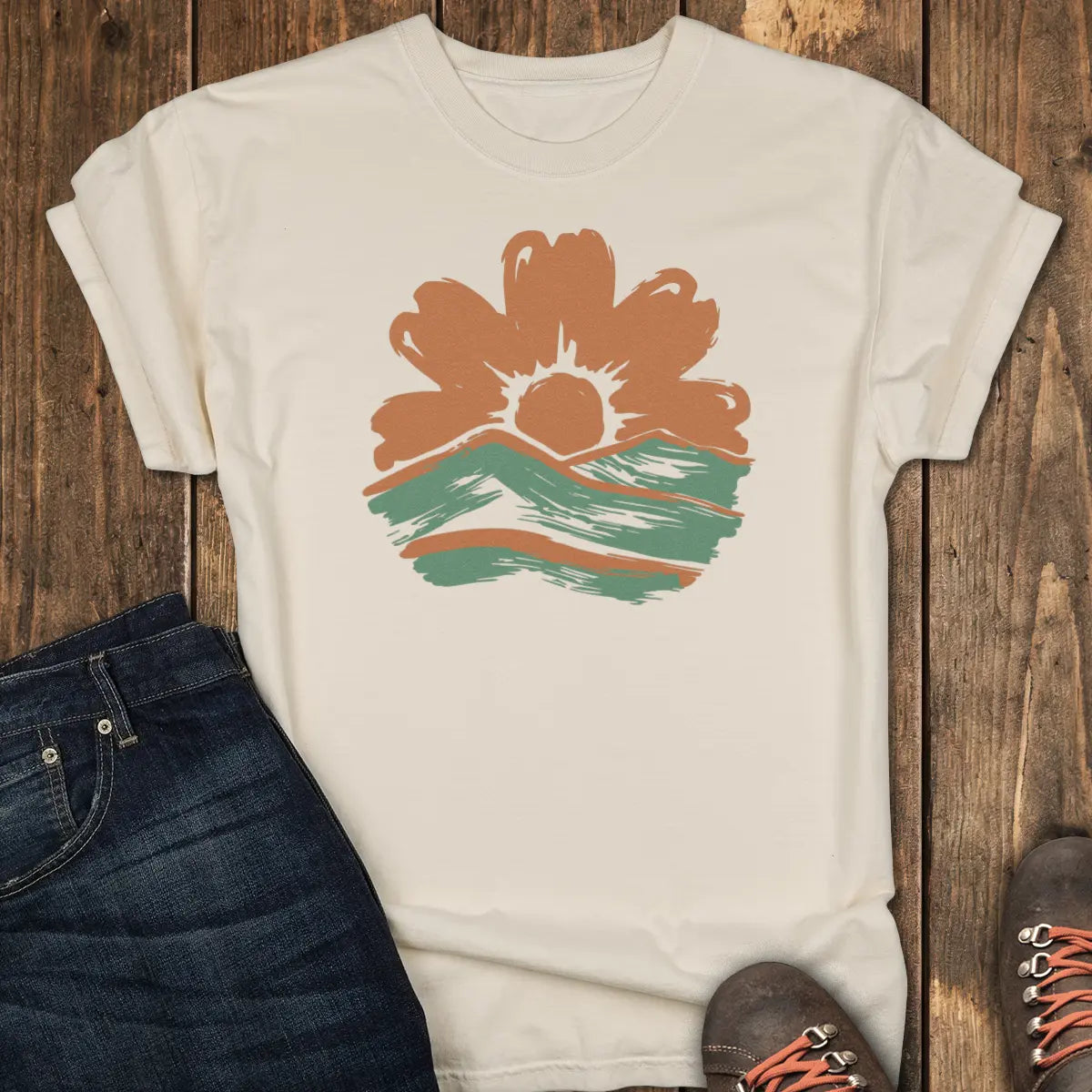 Slow Morning Tee - Ivory