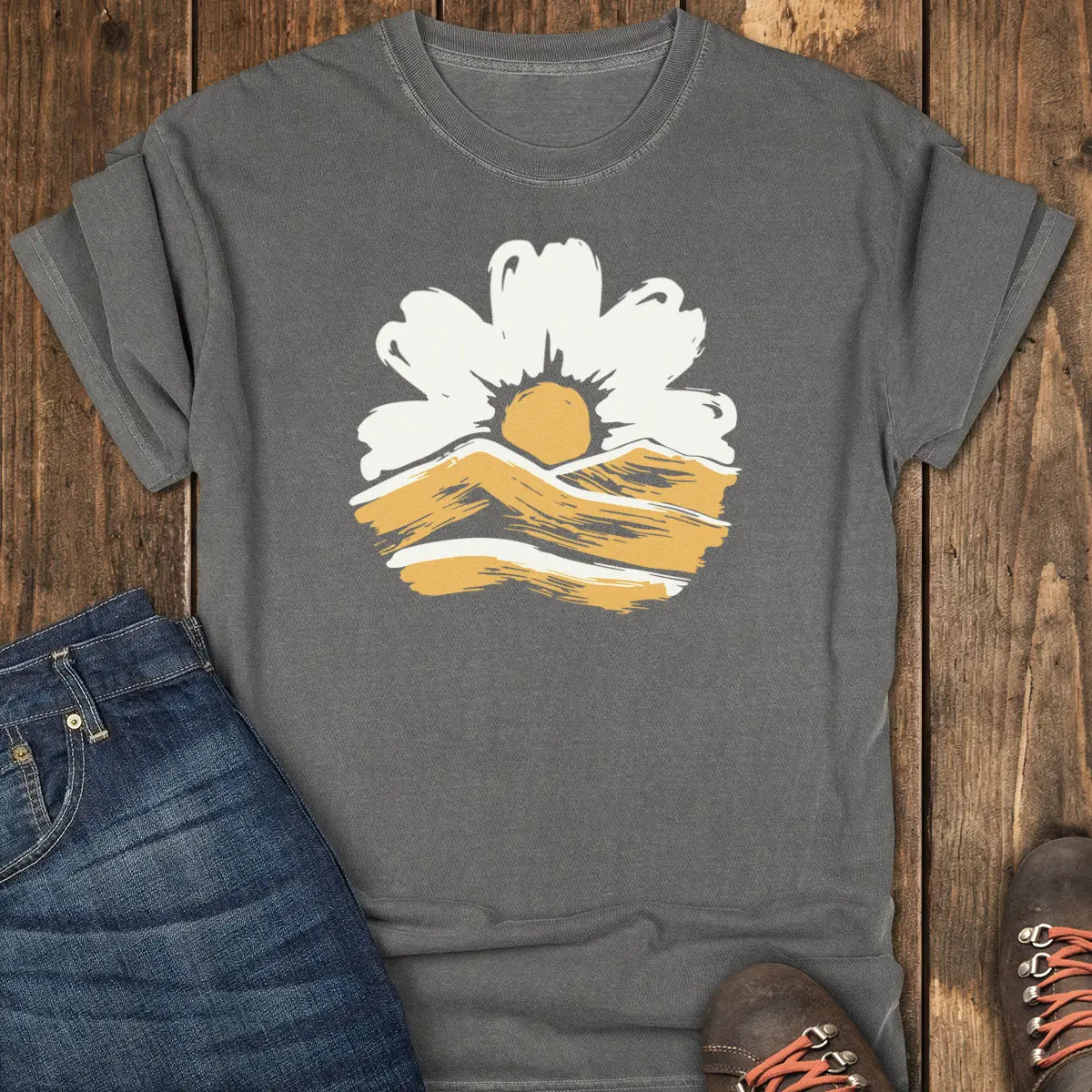 Slow Morning Tee - Pepper