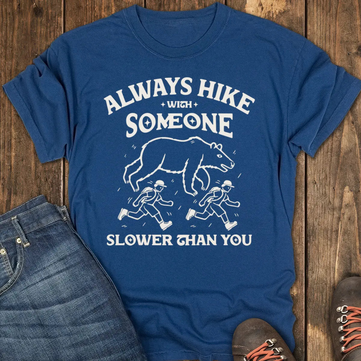 Slower Than You Tee - Navy