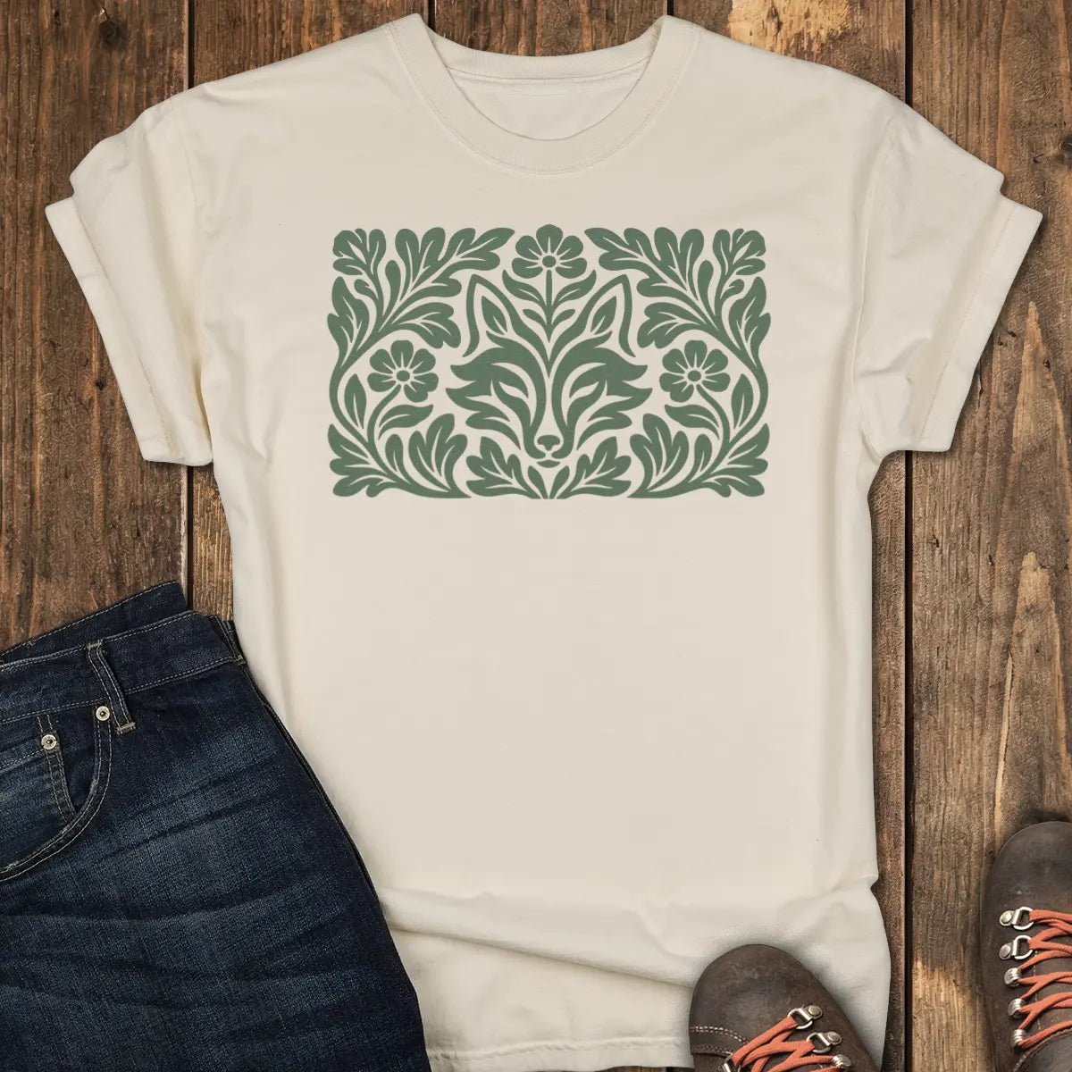 Sly Fox Tee - Ivory
