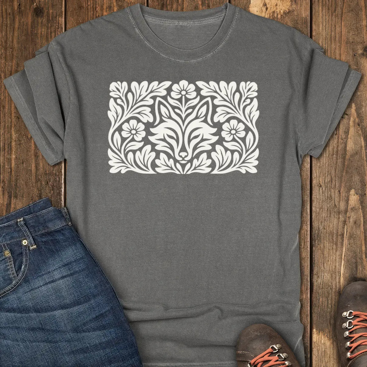 Sly Fox Tee - Pepper