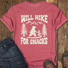 Snack Bear Tee - Crimson