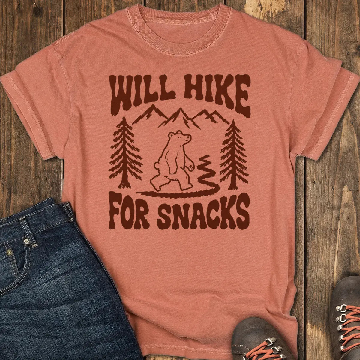Snack Bear Tee - Yam