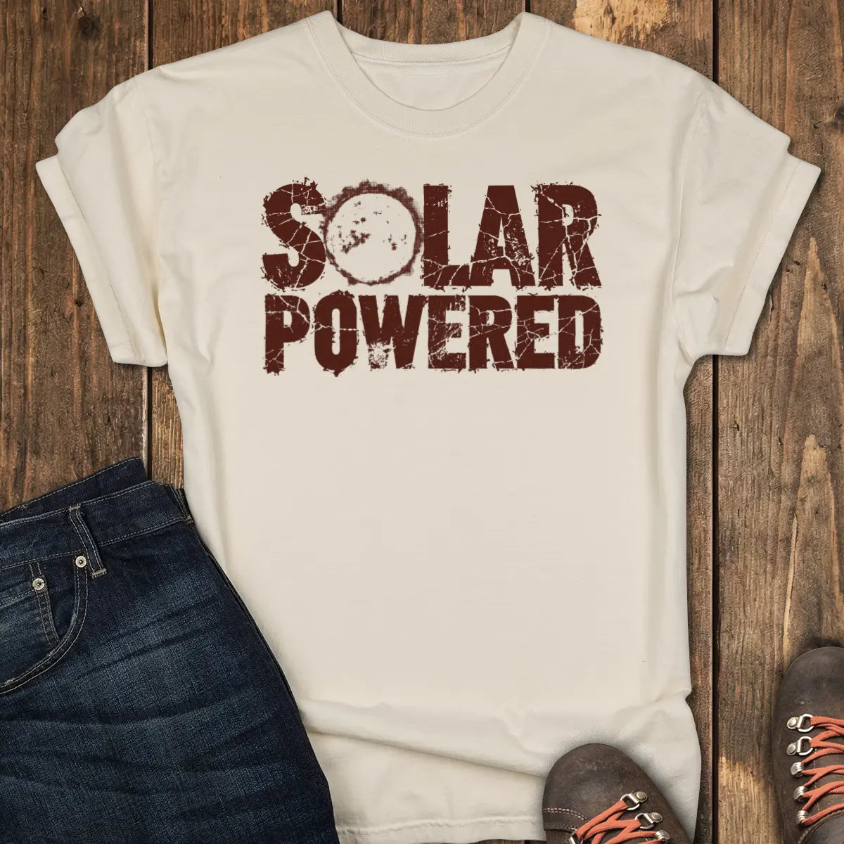 Solar Powered Tee - Ivory