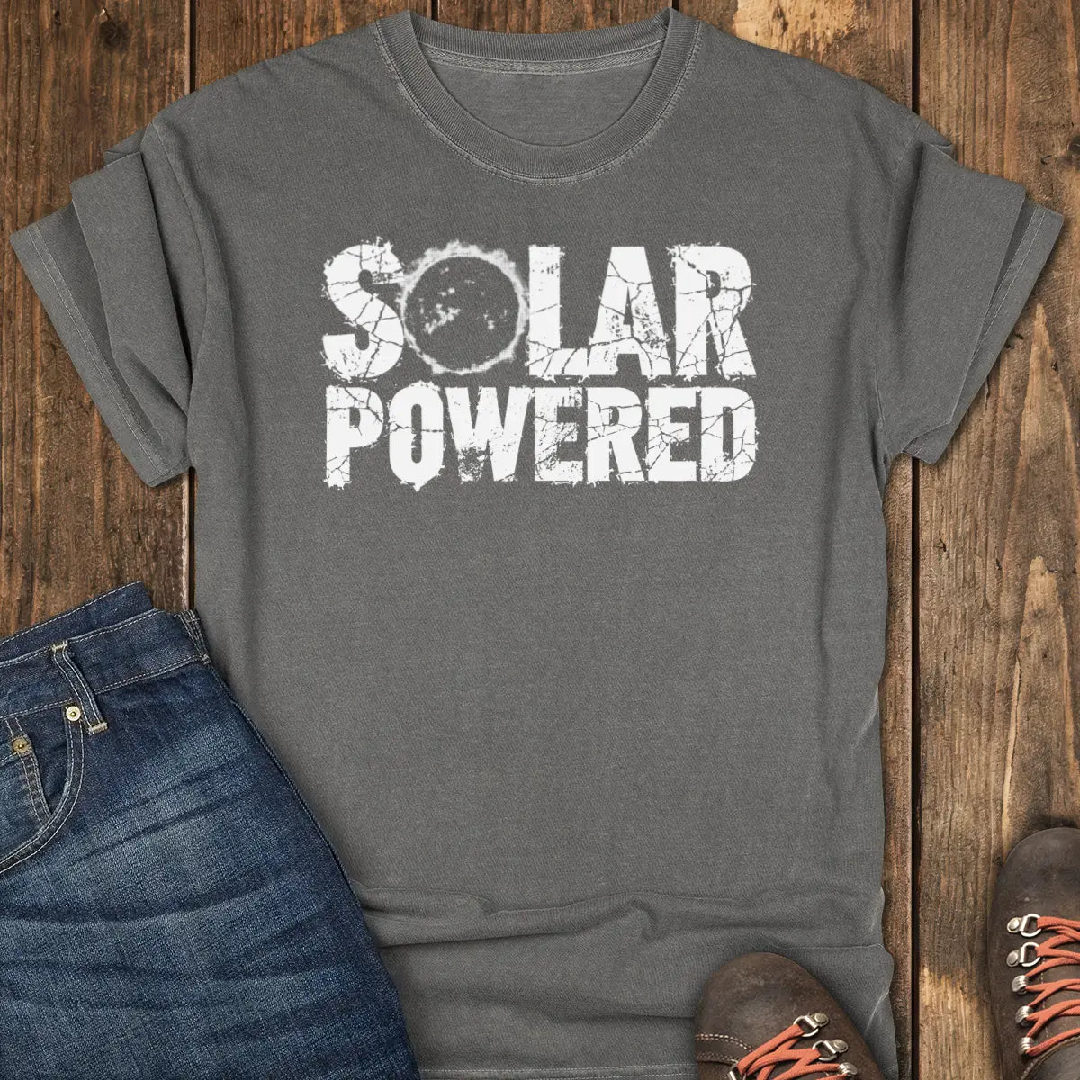 Solar Powered Tee - Pepper