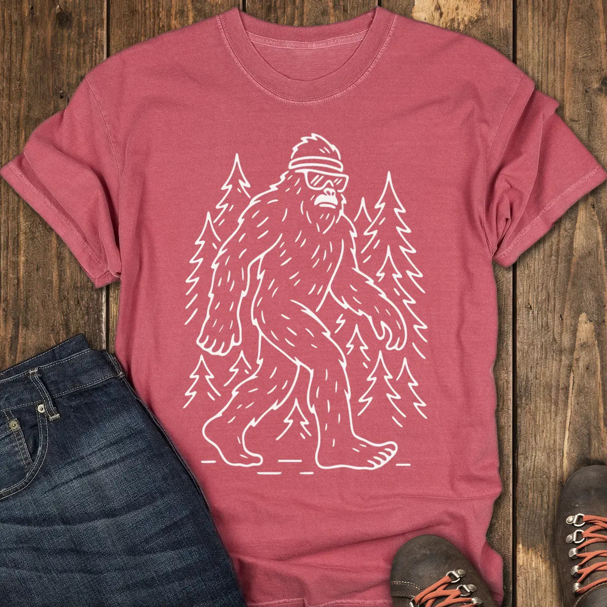 Solo Tee - Crimson