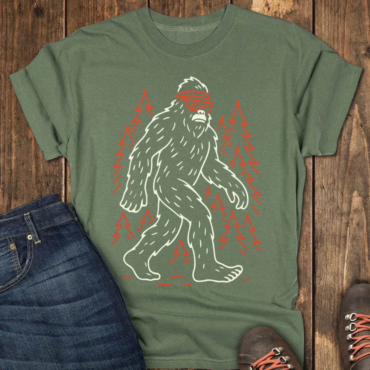 Solo Tee - Moss