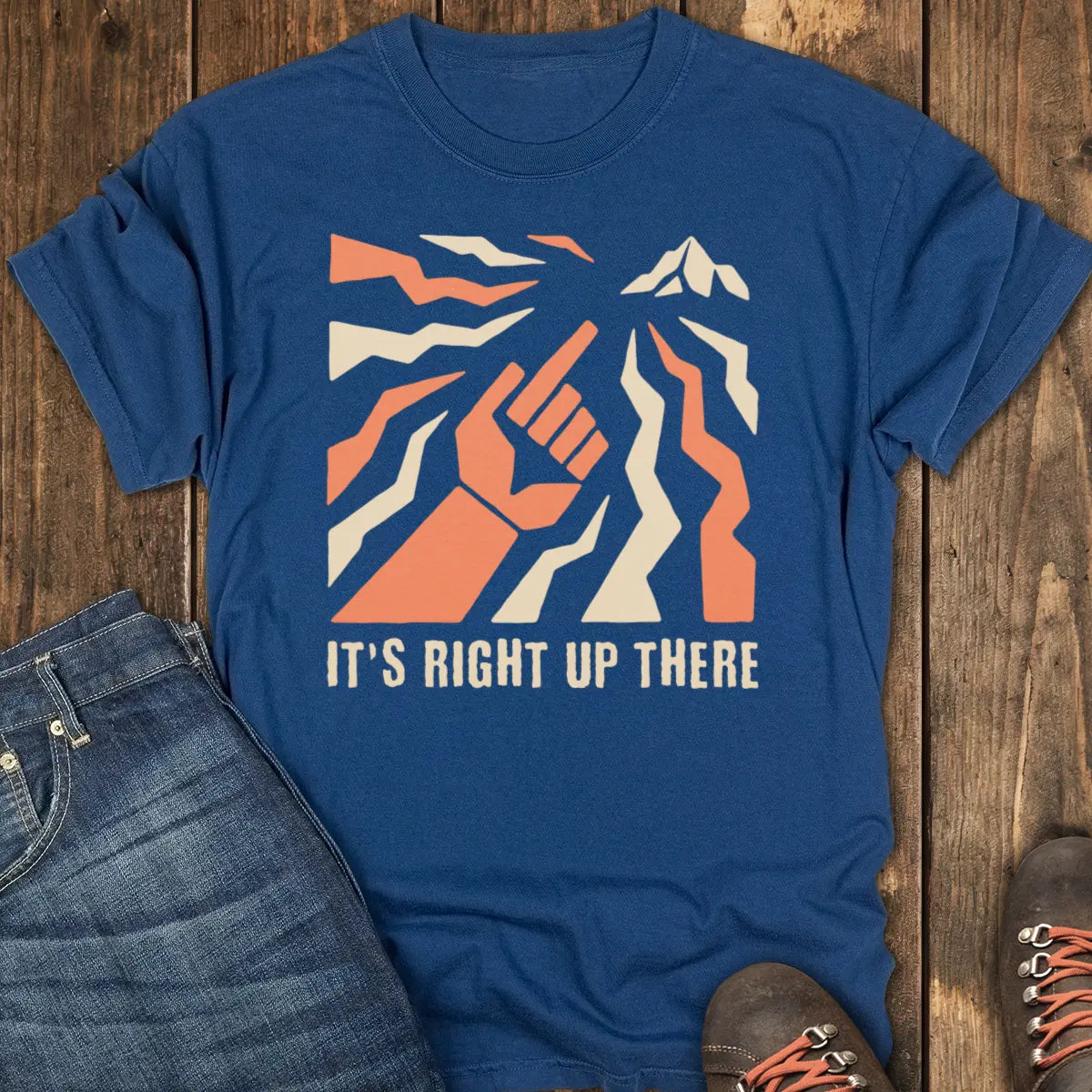 Somewhere Over There Tee - Navy