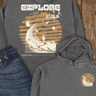 Space Hike Hoodie - Pepper