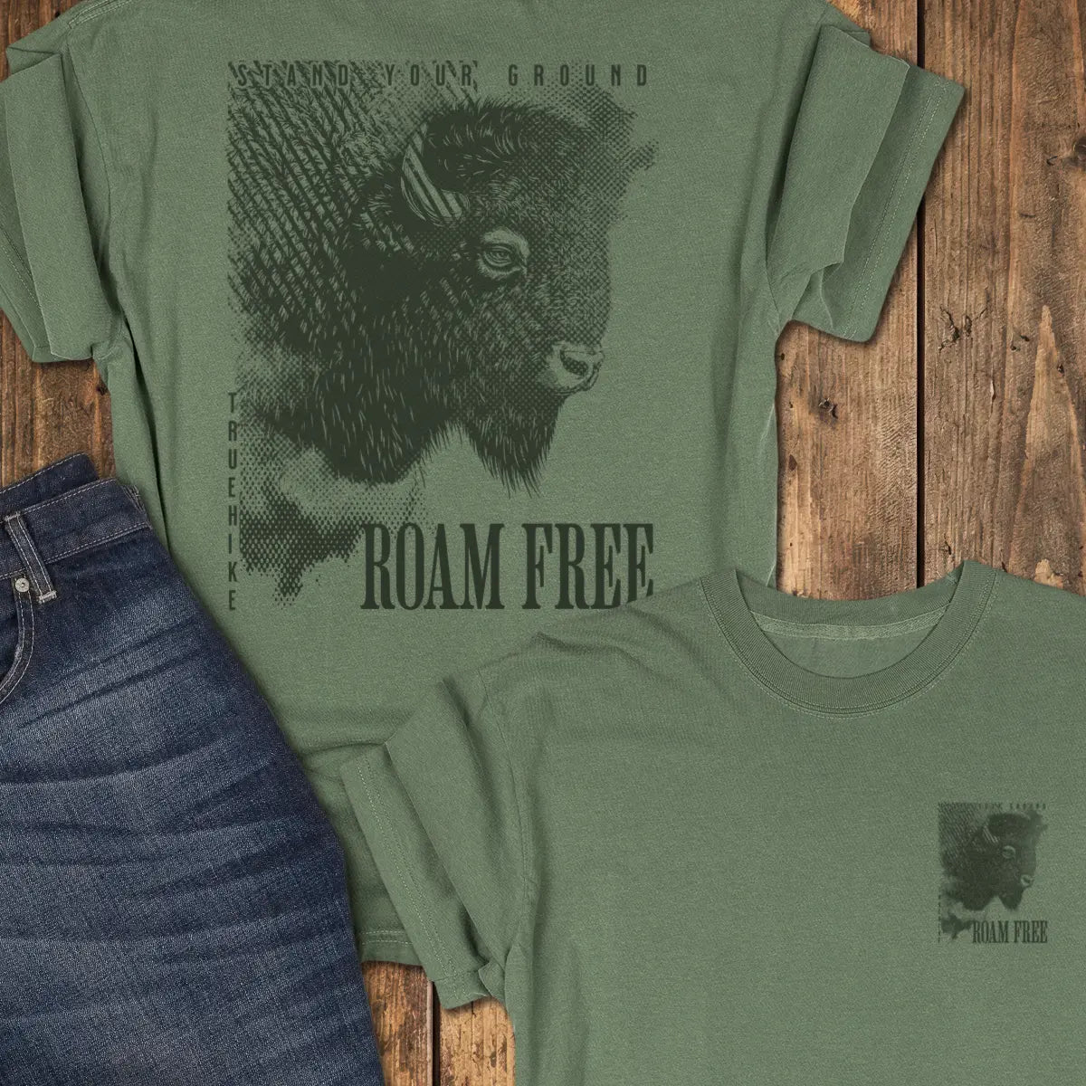 Stand Your Ground Tee - Moss