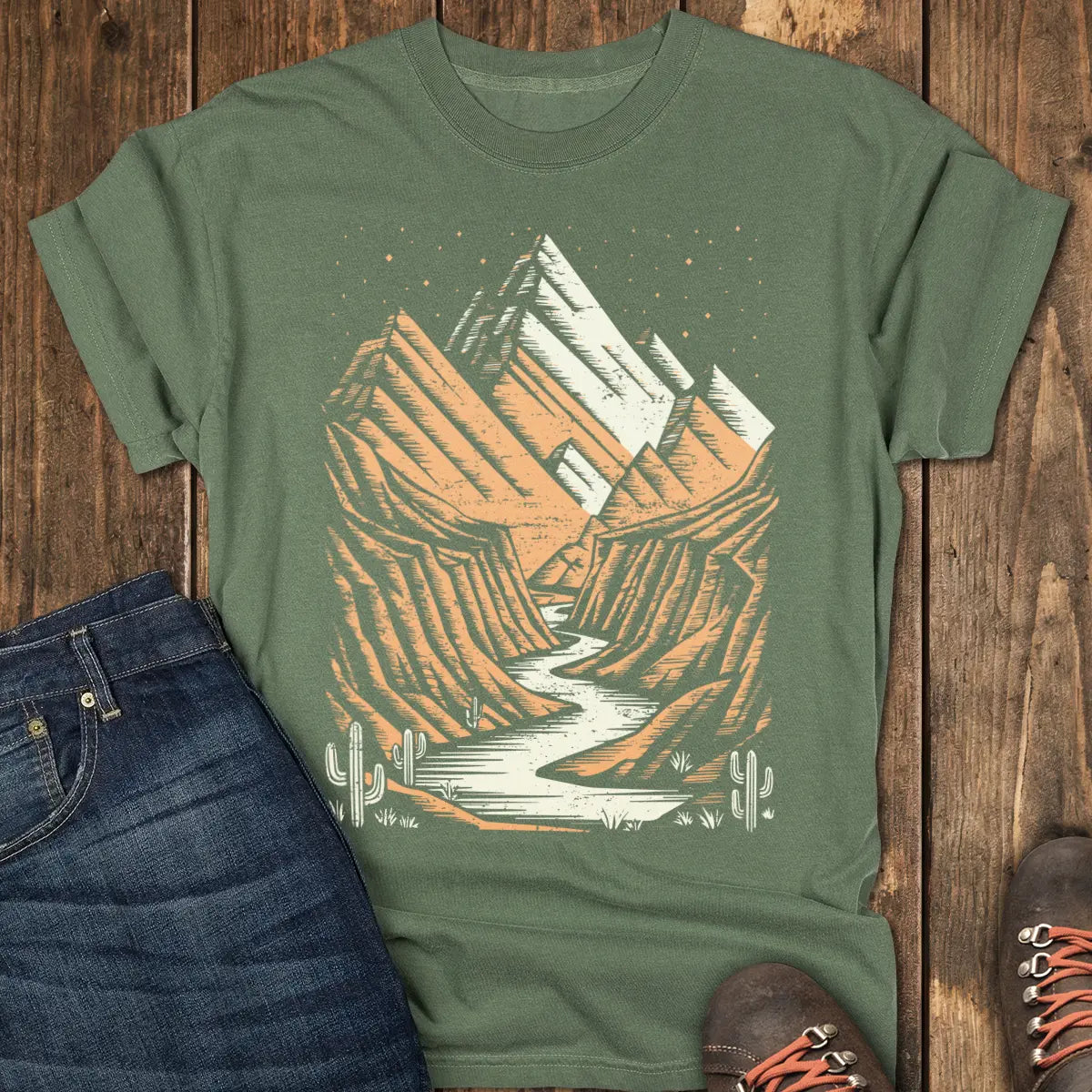 Starridge Tee - Moss