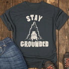 Stay Grounded Tee - Black