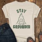 Stay Grounded Tee - Ivory