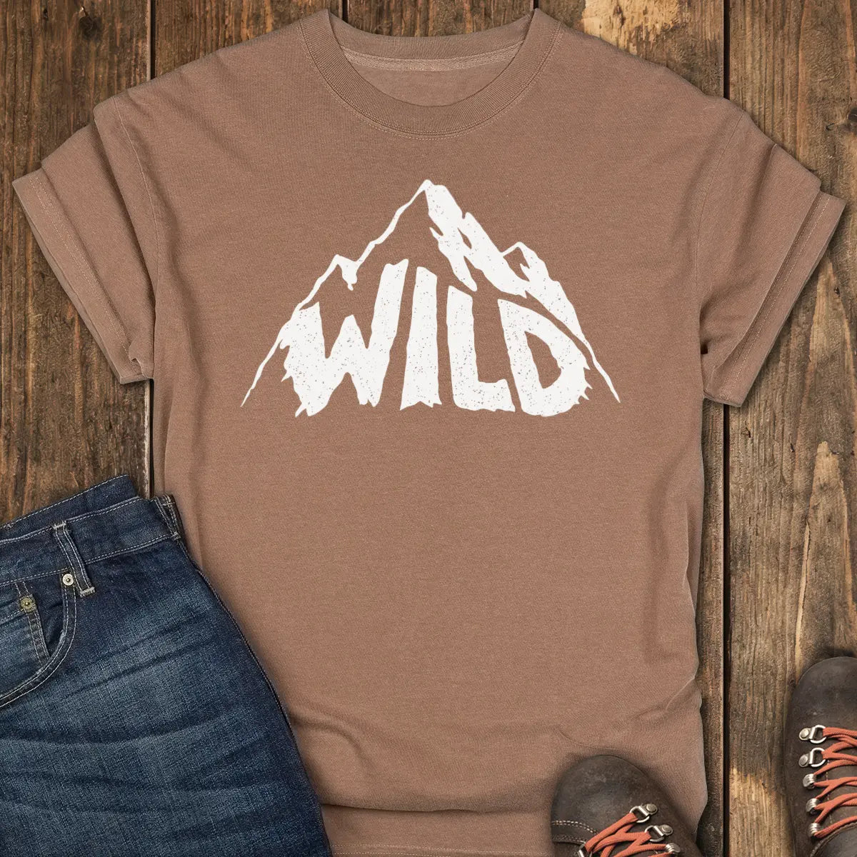 Still Wild Tee - Espresso