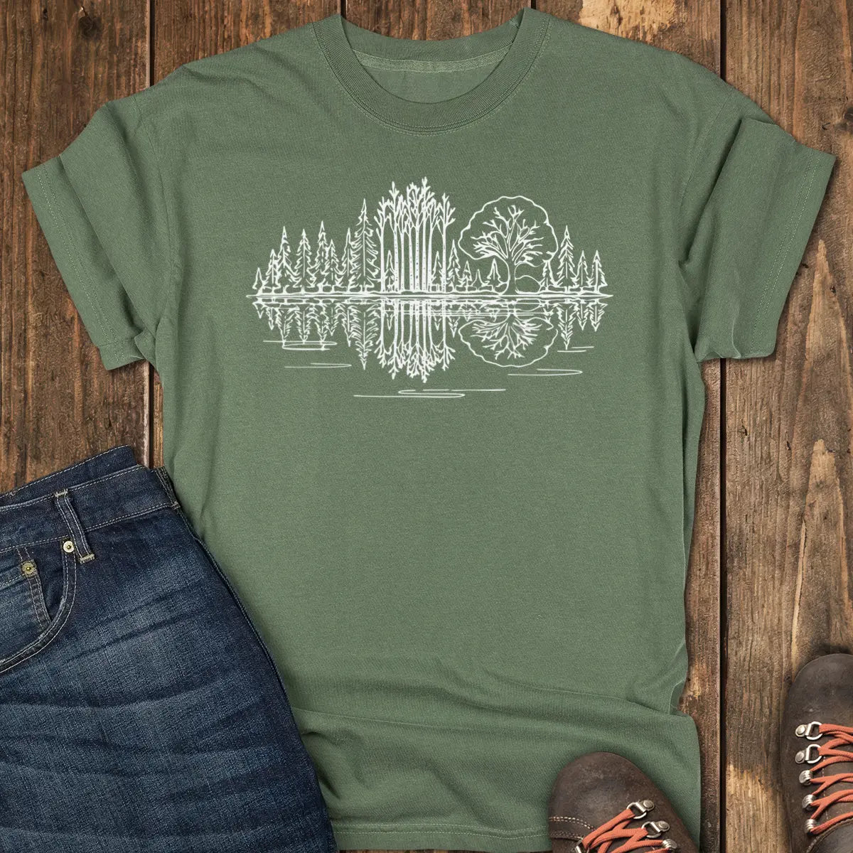 Stillwater Tee - Moss