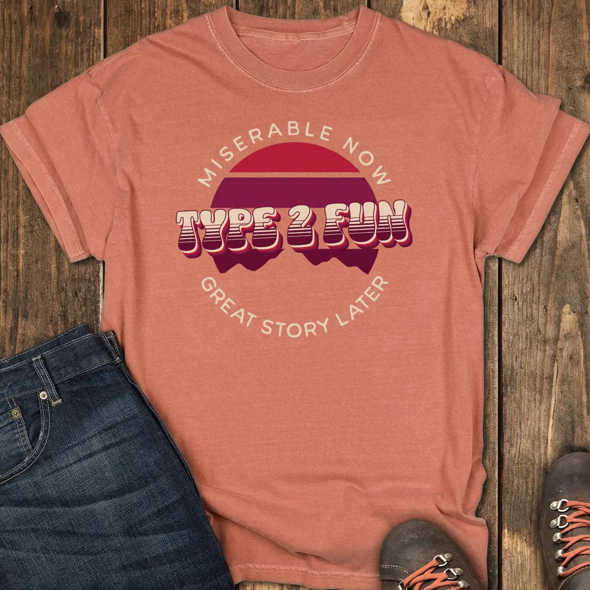 Suffer Now Tee - Yam
