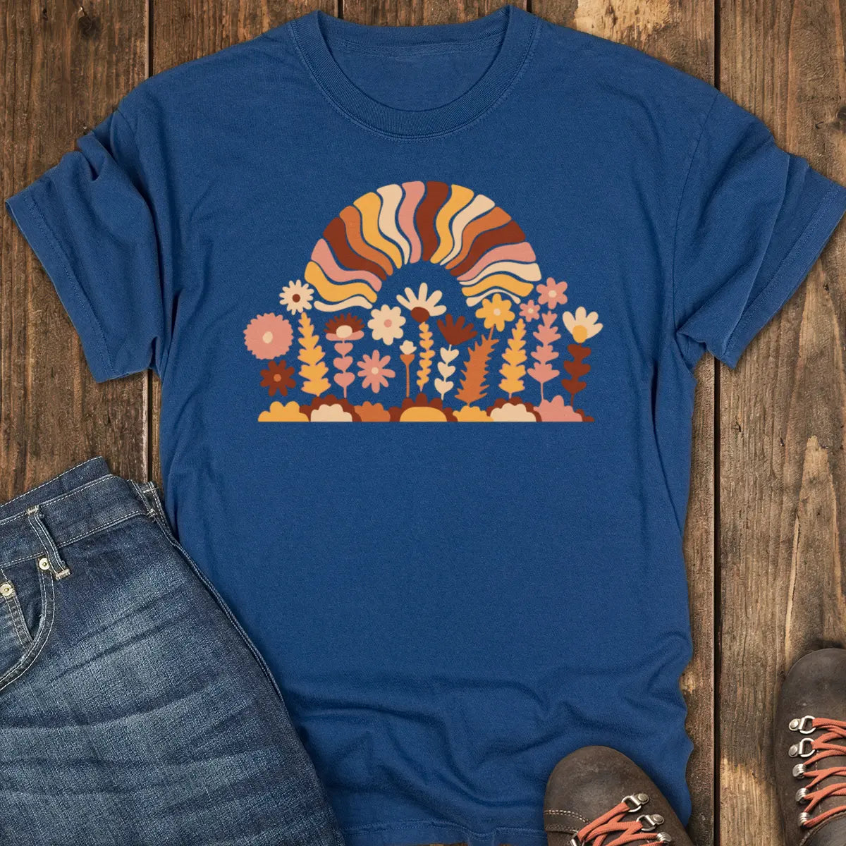 Summer Outside Tee - Navy