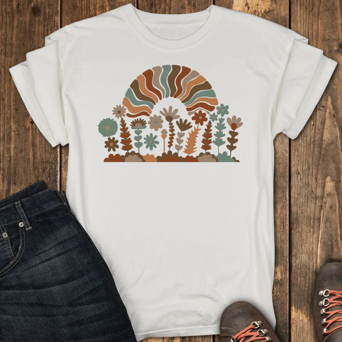 Summer Outside Tee - White