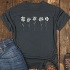 Summit Blooms Tee - Black