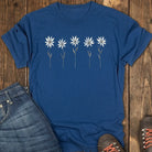 Summit Blooms Tee - Navy