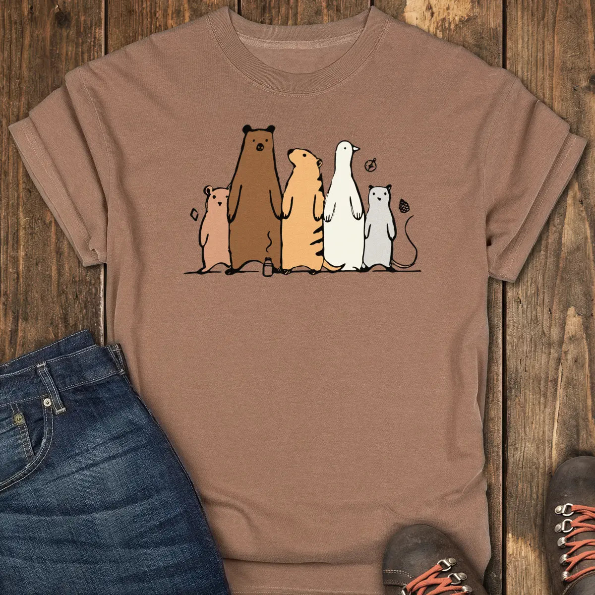 Summit Crew Tee - Espresso