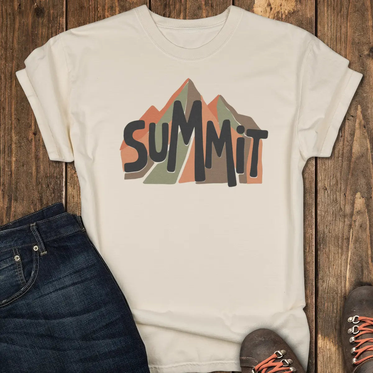 Summit Tee - Ivory