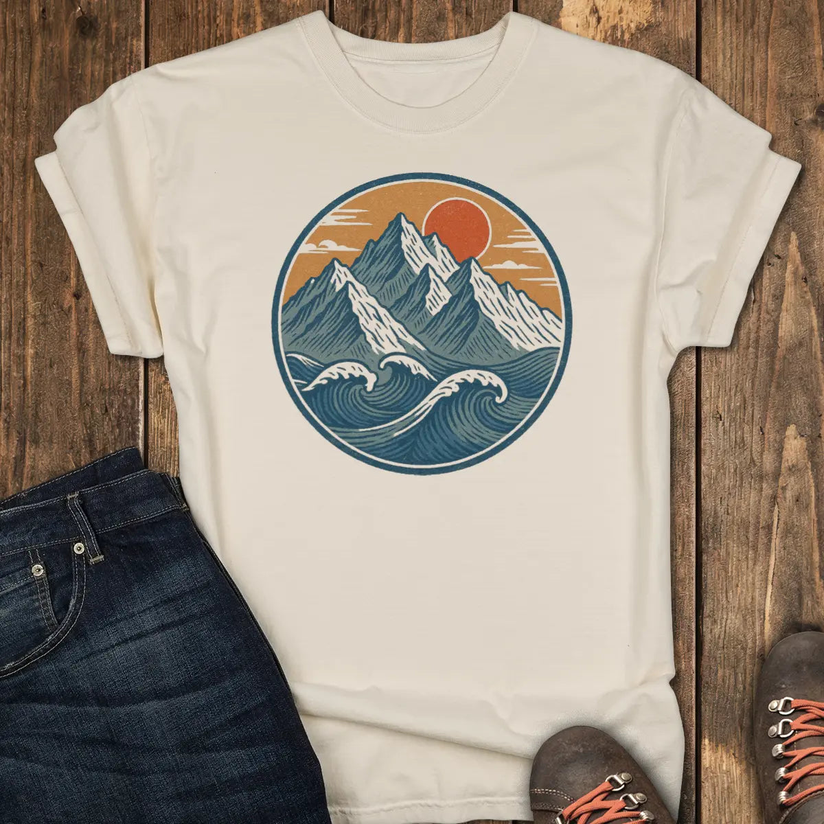 Summit Tide Tee - Ivory