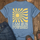 Sun Powered Tee - Blue Jean