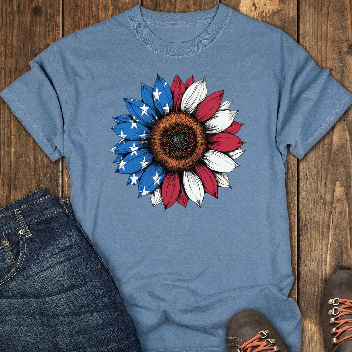 Sunbound Tee - Blue Jean