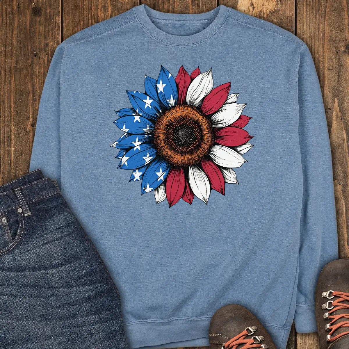 Sunbound Sweatshirt - Blue Jean