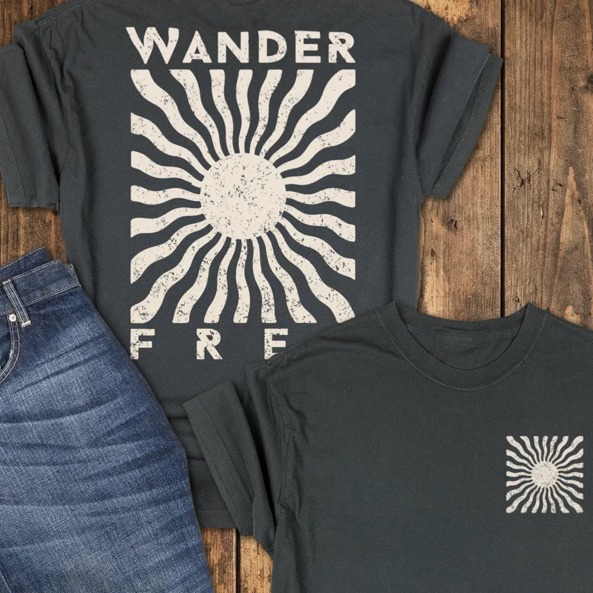 Sunburst Tee - Black