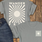 Sunburst Tee - Grey