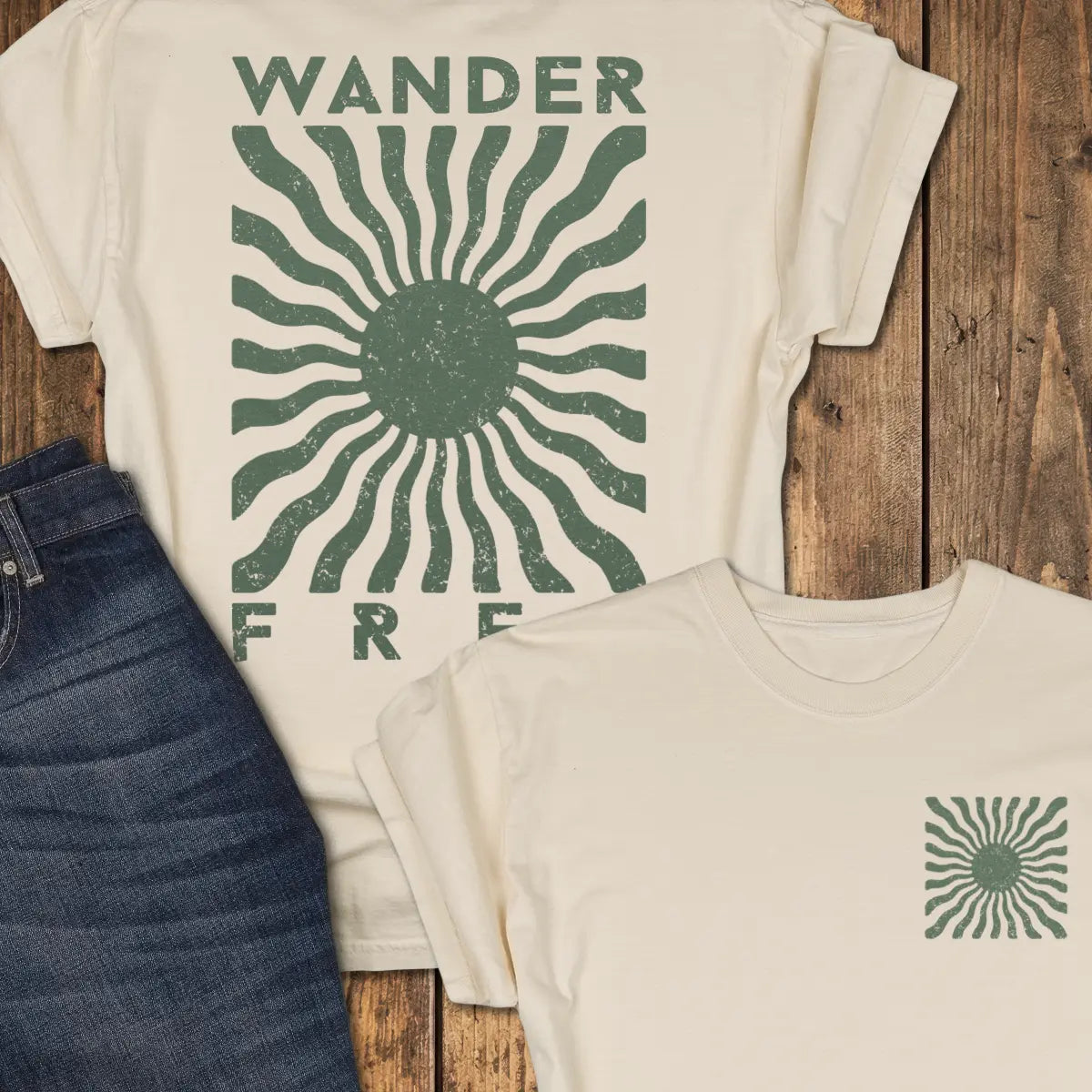 Sunburst Tee - Ivory