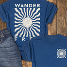Sunburst Tee - Navy